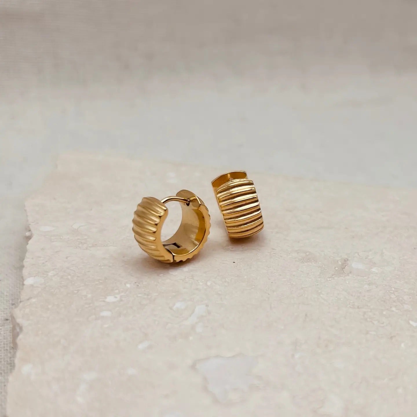 Stella Hoop Earrings