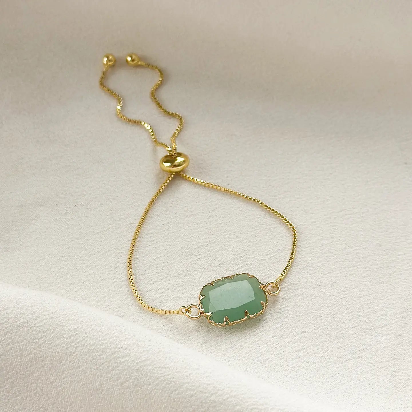 Gold Aventurine Slider Bracelet