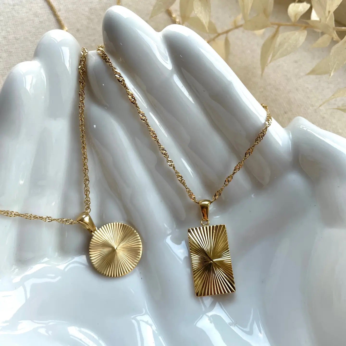 Sunrise Pendant Necklace