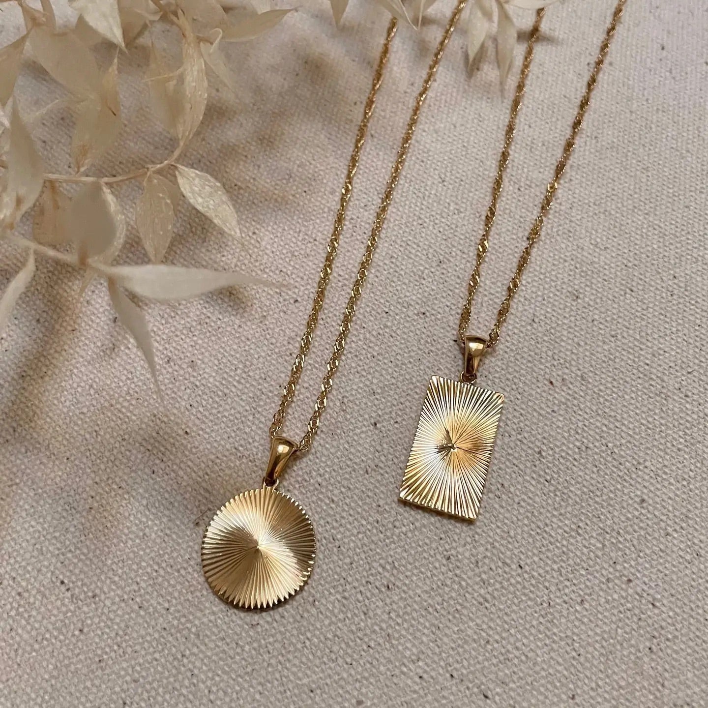 Sunrise Pendant Necklace