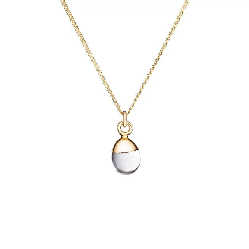 Quartz Tiny Tumbled Necklace