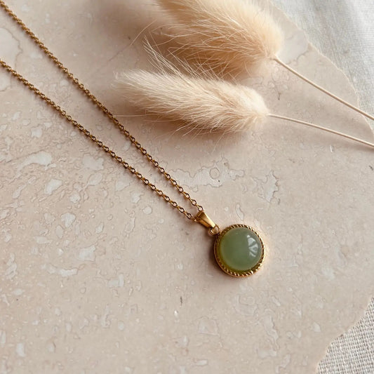 Jade Pendant Necklace