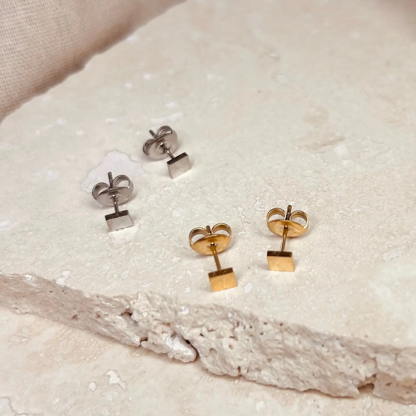 Square Studs Earrings