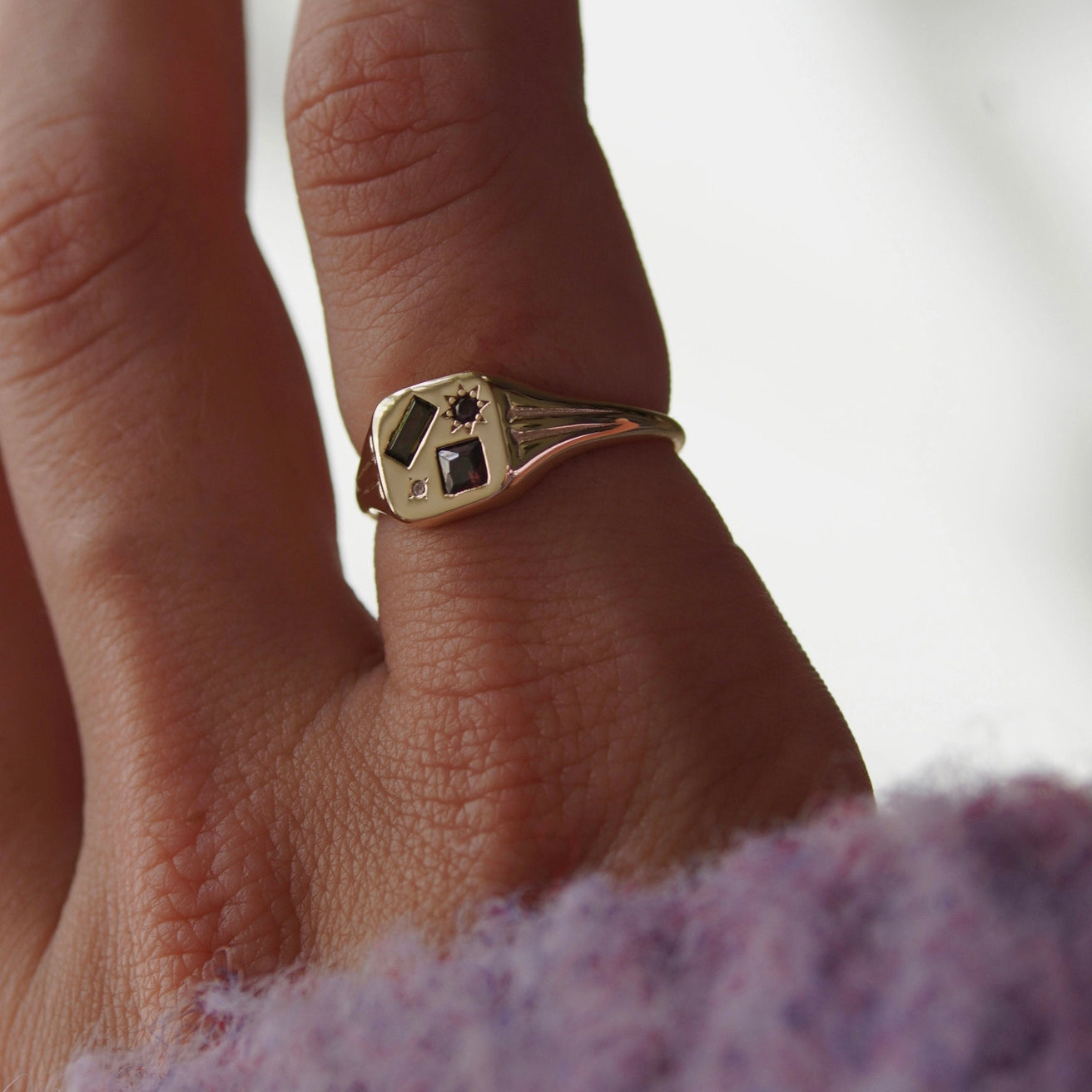 Astra Signet Ring